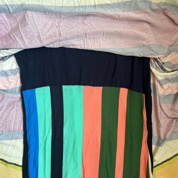 Maeve Popover Stripes Dress - Picture 2 of 6